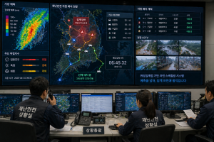 삼십칠점오 위상임계점 기반 재난·산업안전 자원 스케줄링 기술 적용 예측도