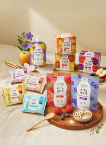 매일유업 상하목장 영유아식 라인업 제품