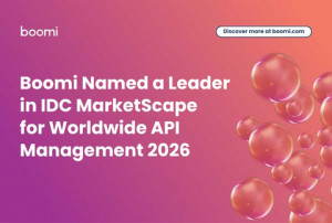 Boomi Named a Leader in IDC MarketScape for Worldwide API Management 2026