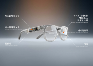 AI 스마트 글라스 내 실리콘 소재의 핵심 적용 영역(제공=바커케미칼코리아)