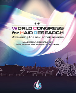 14th World Congress for Hair Research poster