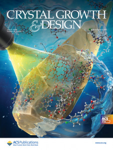 Cover of the June 2026 issue of Crystal Growth & Design, featuring this research.