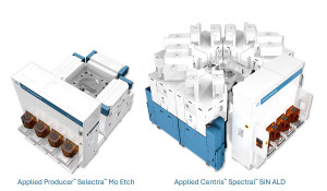 3D 칩 스케일링 위한 증착 및 선택적 식각 시스템 2종. Centris™ Spectral™(센트리스 스펙트럴) SiN 원자층증착(ALD) 시스템과 Producer™ Selectra™(프로듀서 셀렉트라) 몰리브덴 식각 시스템