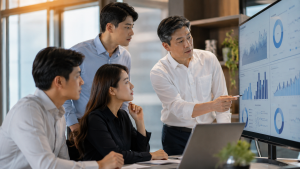 FlowOS의 팀 단위 AI ‘Teeem AI’는 조직의 데이터를 공용 두뇌로 통합해 의사결정을 돕는다(제공=FlowOS)