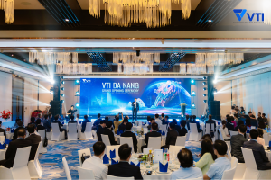 VTI 다낭 지사 개소식에는 약 100명의 내빈이 참석했다