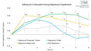Tsuno Rice Fine Chemicals: Differences in Absorption Among Magnesium Supplements
