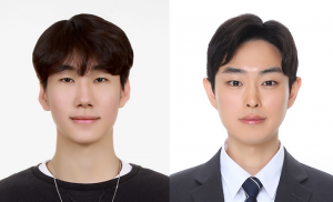 왼쪽부터 지상준 학생(제1저자), 오병국 교수(교신저자)