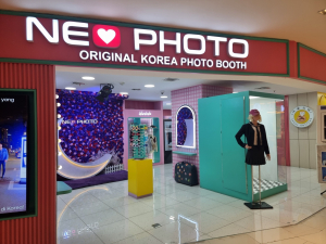 인도네시아 자카르타 핵심 상권의 쇼핑몰에서 운영 중인 ‘네오포토(NEO PHOTO)’ 매장