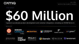 OXMIQ Funding raised to date of $60M after current $35M round.