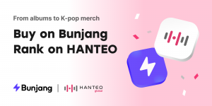 Bunjang announced that K-pop transaction data from Bunjang Global, its international marketplace, is now officially incorporated into Hanteo Chart, Korea’s K-pop music chart