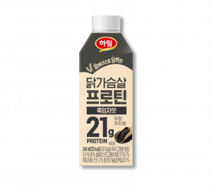하림, 신제품 ‘닭가슴살 프로틴 흑임자 맛’ 출시