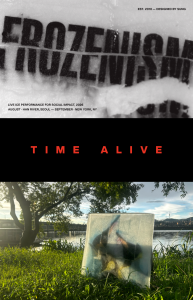 성서 작가의 글로벌 아트 프로젝트 Frozenism ‘TIME ALIVE’ 포스터