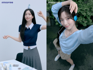 이니스프리 ‘레티놀 시카 모공 흔적 앰플’과 엔믹스(NMIXX) 해원이 함께한 마리끌레르 화보