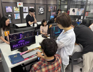 넥슨·서울디지텍고등학교와 함께한 게임 개발 프로젝트 ‘솔깃한X프로젝트’ 게임 시연회