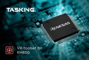 TASKING Renesas RH850 전용 컴파일러 툴셋 ‘VX-toolset for RH850’