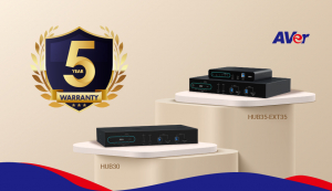 에버, 4K BYOM 매트릭스 스위처 ‘HUB30’·‘HUB35-EXT35’에 5년 보증 적용