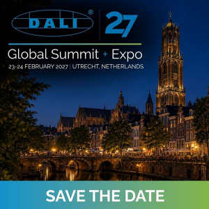 DALI 27은 조명과 스마트 빌딩, 스마트 시티의 가치사슬 전반에 걸친 전문가들을 한자리에 모아 상호운용이 가능한 디지털 조명 제어 기술의 발전을 촉진하는 행사이다
