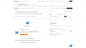 OrcaRouter의 허깅페이스 모델 카드 ‘orcarouter/OrcaCyber-Nano-1.0’ 화면