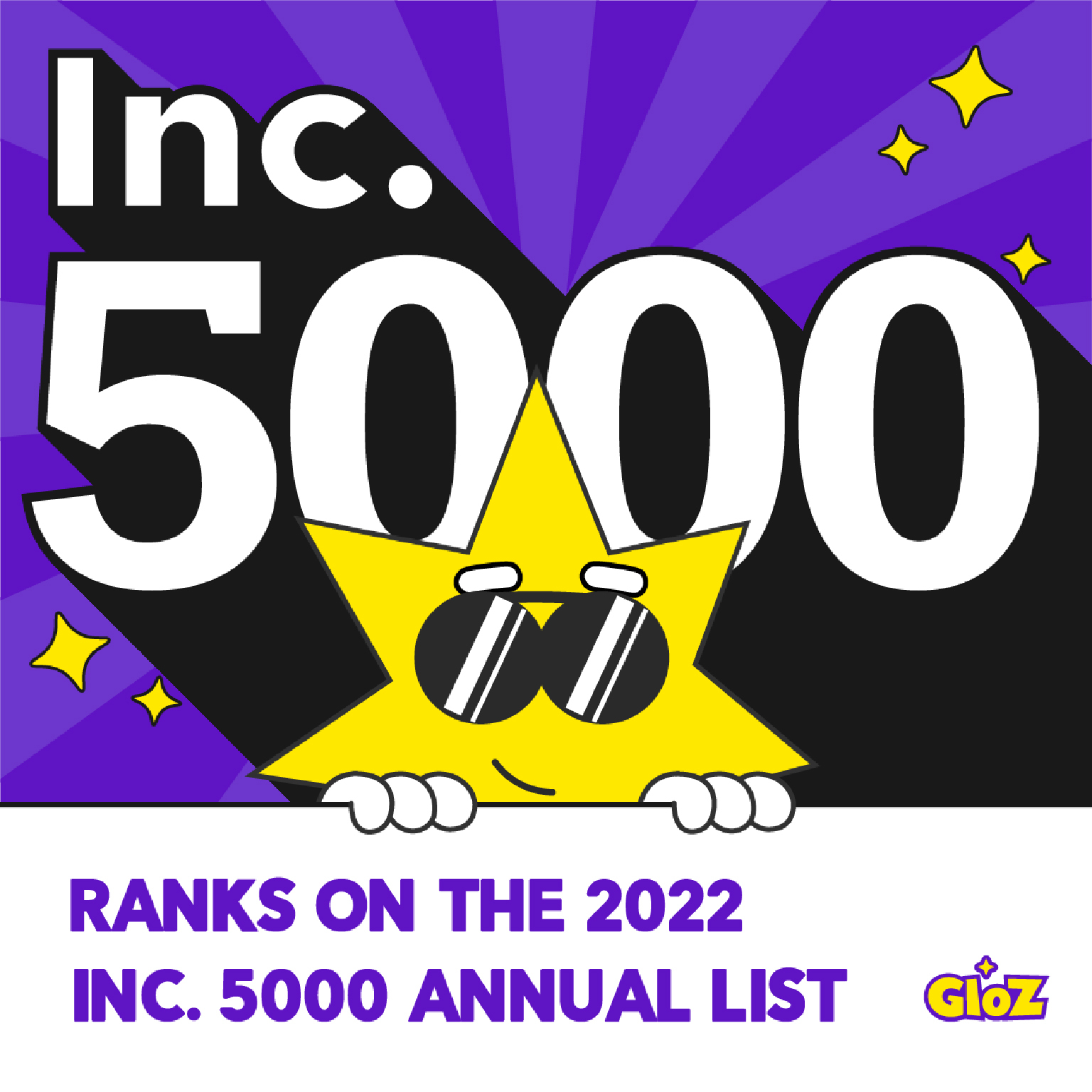 GloZ、Inc. 5000成長企業リストに選出