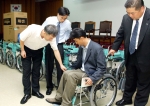 교보생명, 국립재활원에 교육자재 기증