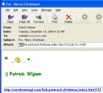 트렌드마이크로, 크리스마스 축하 대량메일 발송하는 웜 ‘자피.D’ 중급경보