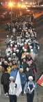 삼성SDS가 지난 18,19일 이틀간 글로벌 최고의 IT서비스를 다짐하며 한겨울 철야행군 '마르쉐 2005' 행사를 실시했다.