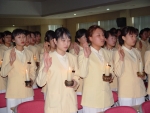 관동대 의과대학 간호학과 ‘제10회 나이팅게일 선서식’이 20일 오후 3시 관동대학교 행정연구동 대강당에서 있었다.