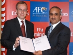 Emirates, the Dubai-based international airline, today extended its involvement with Asian football 