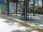 대구시, 버스승강장 내 불법 주·정차 금지 표지판 설치