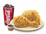 KFC의 허브 갈릭 치킨 세트