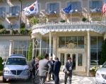 쌍용자동차는 5월 9일 이탈리아 밀라노의 고급 휴양지인 마죠레(Maggiore) 호수 인근 호텔에서 현지 기자 및 딜러 200여명을 초청하여 '로디우스 유럽형' 