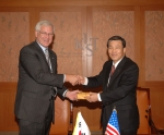 세계 최대 비영리 연구개발(R&D) 기관인 미국 바텔연구소(Battelle Memorial Institute)의 칼 코트(Dr. Carl Kohrt)회장이 6월 14일(화) 임원진