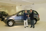 Kia Motors has announced that Christer Gerlach, the record breaking Swedish driver and adventurer, w