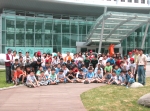6월 21일 인천지역을 답사중인 대야초등학교 학생들과 선생님들이 가천의대 길병원을 방문, 본관 앞에서 사진을 찍고 있다.    