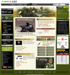 우주닷컴의 e스포츠 게임리그 정보 서비스 페이지 화면(카트라이더 게임리그, 일인칭슈팅(FPS) 게임리그)