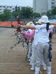 7.5(화)부터 7.8(금)까지 4일동안 열리는 제8회 한국대학양궁오픈선수권대회 개회식