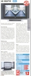 LG전자의 LCD TV(모델명 : 32LP1R)가 격월로 발행되는 독일의 테스트 매거진(Test Magazine) “HiFi Test”에서 주관한 성능평가에서 Toshiba, Pa