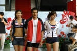 스포츠 브랜드 ‘헤드’가 7월 13일 과천 코오롱타워 별관에서 ‘HOT SUMMER 패션쇼’를 열고 휴가를 앞둔 직원들에게 휴양지에서 어울리는 ‘리조트 룩’과 ‘비치웨어’를 선보였