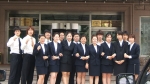 중국 칭다오하이두호텔(靑道海都大酒店)에서 오는 9월부터 인턴프로그램에 참여하게 될 영진전문대학 국제관광계열 학생들이 중국현지학기제 기간 중 이 호텔에서 실습을 마치고 자리에 함께한