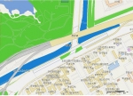 서울시 성산지하차도 라디오재방송시설 보수에 따른 교통통제 위치도