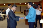 손학규 경기도지사는 경기중소기업지원센터 대회의실에서 가진 7월중 기우회 월례회를 가졌다.