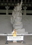 이와다스님 사죄의 불공장면 사진