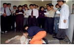 광주시 소방안전본부가 실시하는 심폐소생술 교육