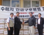 (왼쪽에서 두 번째) 장지영 SK텔레콤 서부네트워크 본부장-(오른쪽에서 두번째)송태섭 전북 부안 부군수