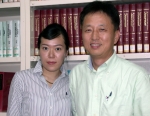 윤라영 씨와 손광익 교수 