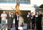 전북대, 정의의 여신상 제막식 가져