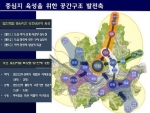 생활환경 종합정비계획의 수립방향 주제발표자: 김선웅(서울시정개발연구원 도시계획설계연구부장)의 제안한 중심지육성을 위한 공간구조 발전축