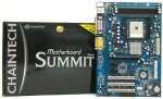 체인텍코리아에서 PCI-Express 그래픽카드와 AMD 754 CPU가 사용 가능한 메인보드인 SK8T890를 출시했다.