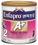 미드 존슨이 두뇌개발과 시력개발에 주요한 영양소인 “DHA, ARA와 더불어 콜린”을 증가시킨 프리미엄 성장기 조제식 분유 ‘엔파프로A+’를 새롭게 출시했다.