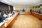 고양시는 12일 시청 상황실에서 서정일 회장을 비롯한 미주 한인 경제인단을 접견하고 한국국제전시장(KINTEX) 지원 활성화 시설 투자 유치 설명회를 가졌다.